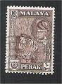 Malaya - Perak - Scott 132  tiger / tigre