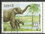Laos 1987; Y&T n 795; 4k Faune, Elphant