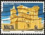 Malte 1991 - YT 854 ( Eglise Ste Marie, Birkirkara ) Ob 