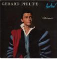 EP 45 RPM (7")  Grard Philipe  "  Pomes  "