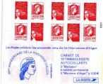 France : Carnet  compo variable n 1512 xx anne 2004 timbres n 3419 et 3716