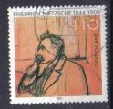 ALLEMAGNE 2000 - YT 1963 - Friedrich Nietzsche  - philosophe et pote allemand