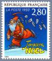  Timbre 1993 Joyeux Nol par Thierry Robin - Y&T n 2846