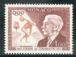Monaco neuf ** n 635 anne 1963 Pierre de Coubertin 