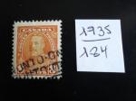 Canada - Anne 1935 - George V  8c rouge orge - Y.T. 184 - Oblit. Used