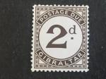 Gibraltar 1956 - Y&T Taxe 2 neuf *