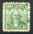 Timbre de CUBA 1954 - 1956  Obl  N 402  Y&T  Personnage 