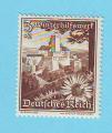 ALLEMAGNE DEUTSCH GERMANY REICH FLEURS 1938 / MLH*