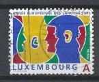 Luxembourg - 2001 - Yt n 1492 - Ob - Anne europenne des Langues