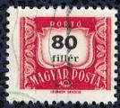 Hongrie 1965 Oblitr Used Postage Due Port D 80 fillr SU