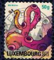 Luxembourg 2013 Oblitr Used Postocollants srie L en forme de poulpe Octopus