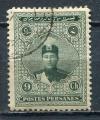 Timbre IRAN 1924 - 25  Obl  N 463   Y&T   Personnage Shah Ahmed