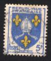 France 1954 Oblitr Used Stamp Blason de Saintonge Y&T 1005