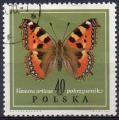 POLOGNE N 1653 o Y&T 1967 Papillons (Vanessa urticae)