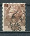 TIMBRE  ITALIE 1954 Obl  N 684 Monnaie Syracusaine