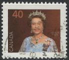 CANADA - 1990 - Yt n 1169 - Ob - Elizabeth II 40c