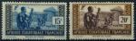 France : A.E.F Afrique Equatoriale Franaise n 38 et 39 x (anne 1937)