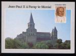 CPM neuve 71 PARAY LE MONIAL Visite du Pape Jean Paul II en 1986