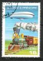 ST Thomas & P. Yvert N505 Oblitr 1978 UPU Train postal Dirigeable