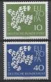 Allemagne - 1961 - Yt n 239/40 - N** - EUROPA