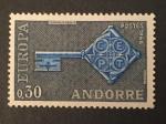 Andorre 1968 - Y&T 188 et 189 neufs *