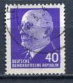 Timbre  ALLEMAGNE RDA  1961 - 67  Obl   N 564C  Y&T  Personnage