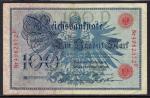 Allemagne 1908 billet 100 Mark (1) pick 33a VF ayant circul