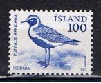 Islande / 1981 / Oiseau / Pluvier / YT n 521 **