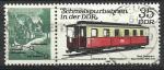 RDA 1980; Y&T 2223; 35p train, wagon voyageur