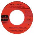 EP 45 RPM (7")  Ann Christy  "  L'amour nous a quitts  "