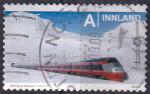 NORVEGE - 2009 - Train -  Yvert 1624 Oblitr 