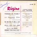 EP 45 RPM (7")  Rgine / Serge Gainsbourg  "  Pourquoi un pyjama  "