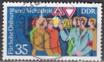 DDR N 1762 de 1975 avec oblitration postale