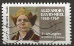 Anne 2022 timbres  issu de la srie Les grands navigateurs Alexandra Neel Rf 4