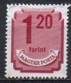 HONGRIE N Taxe 180 o Y&T 1946-1950 1.20 fo (Filigrane toile)