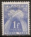 France - taxe n 81  obliter - 1946/1955