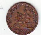 1 FRANC CHAMBRE DE COMMERCE 1920 - non nettoyée