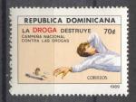 SDRD 1989 Campana Nacional Contra Las Drogas Neuf**