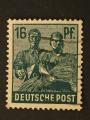 Allemagne ZAAS 1947 - Y&T 38 obl.