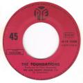 SP 45 RPM (7")  The Foundations  "  Any old time you're lonely and sad  "
