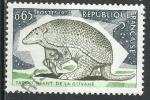 France 1974; Y&T n 1820; 0,65F, faune, tatou gant de la Guyane