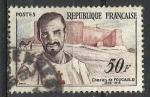 France 1959; Y&T n 1191; 50F pre Charles de Foucauld