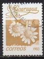  NICARAGUA N 1251 o Y&T 1983 Fleurs (Senicio spec)