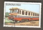 Burkina Faso- Scott 735  train