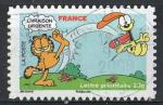 France 2008; Y&T n 4277; lettre 20gr; carnet Garfield, vous saisissez...