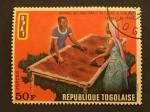 Togo 1971 - Y&T 711  713 et PA 154  156 obl.