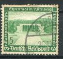 Timbre ALLEMAGNE Empire III Reich 1936  Obl  N 584  Y&T 