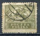 TIMBRE POLOGNE Obl  Faune Chevaux