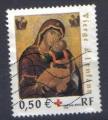 FRANCE 2004 - YT 3717 - Croix Rouge, icone, vierge  l'enfant - 