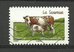 France timbre n 959 ob anne 2014  Les Vaches, La Sasnoise